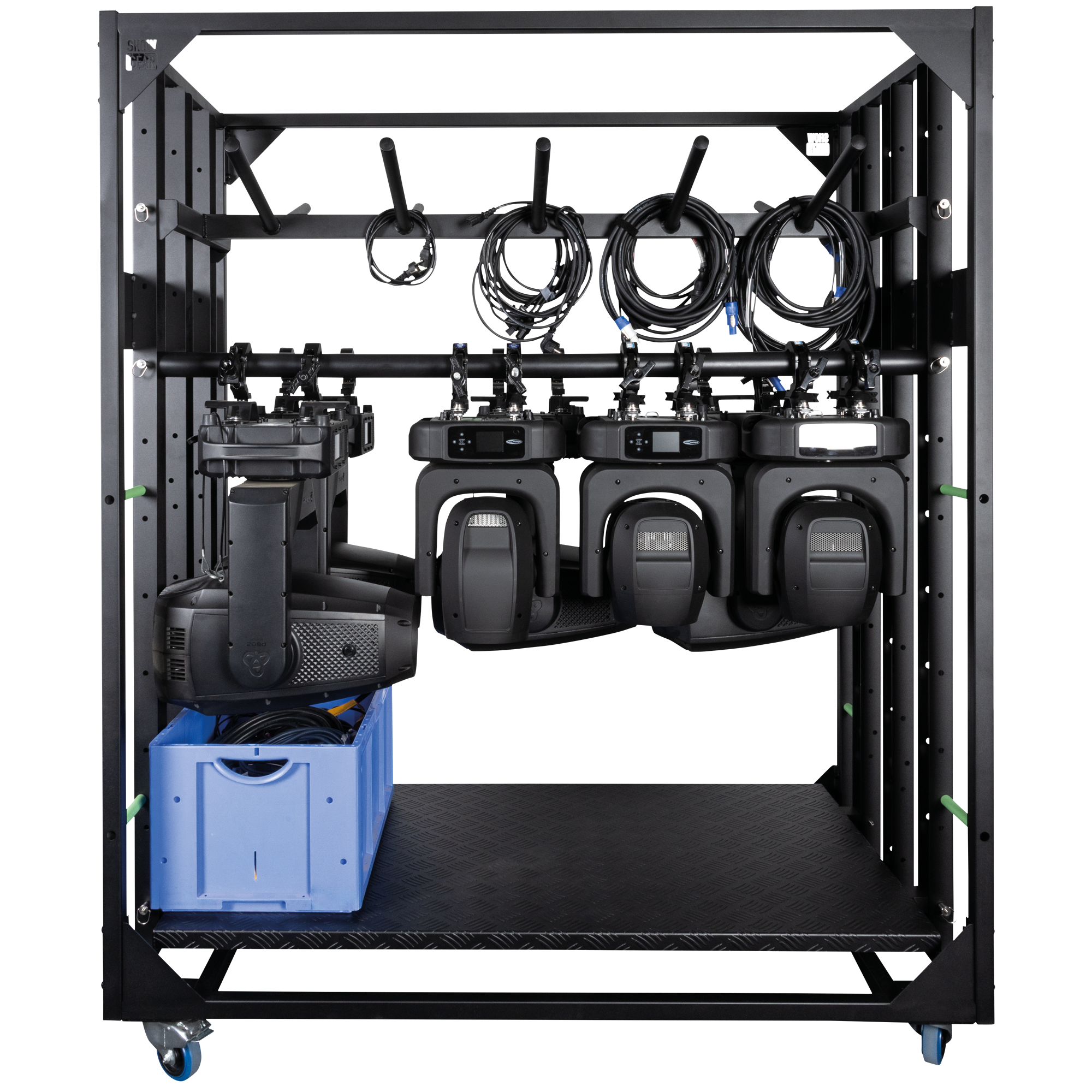 Loadmaster Utility Rack Showgear LoadMaster Rack 8x18 – Clearlight Shows Pty Ltd